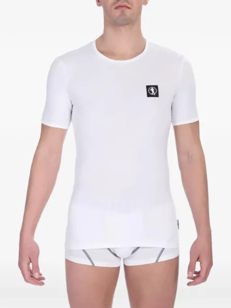 Majica Bikkembergs s autogramom bijela