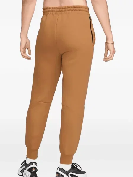 Pantaloni Nike cu decolteu rotund tricotate albastru