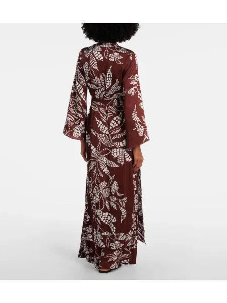Rochie Poupette St Barth cu imagine maro
