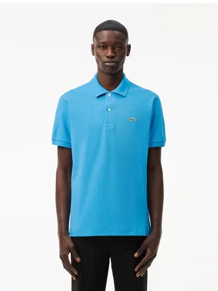 Поло Lacoste блакитний