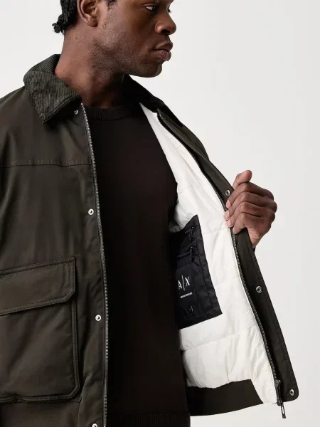 Armani Exchange férfi kabát zöld