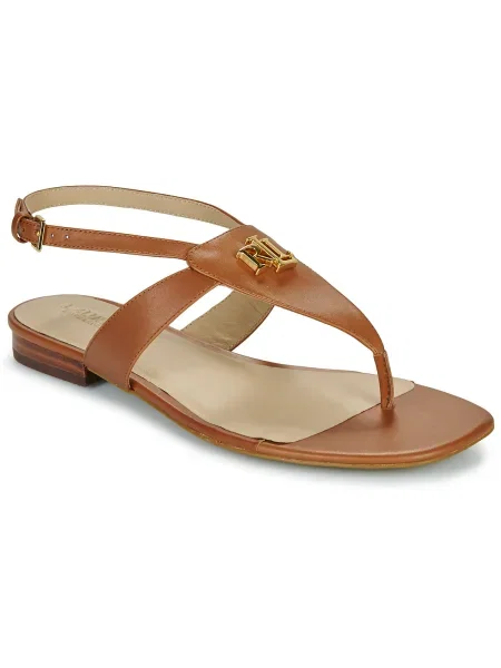 Pantofi Lauren Ralph Lauren din piele maro