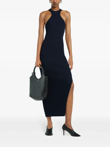 Rochie Courreges tricotate de costum albastru