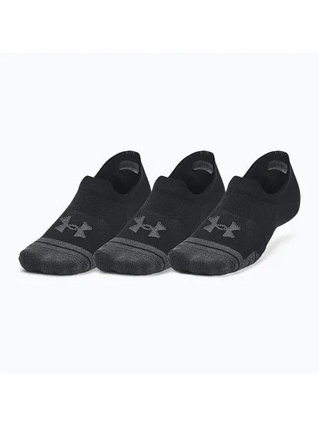 Under Armour Performance Tech Ultra Low zokni 3 pár fekete/fekete/sugár szürke. Méret: L fekete