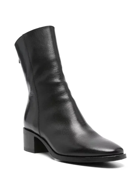 Botine Pantanetti din piele negru