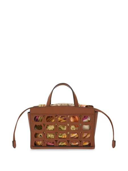 Geantă shopper Ferragamo maro