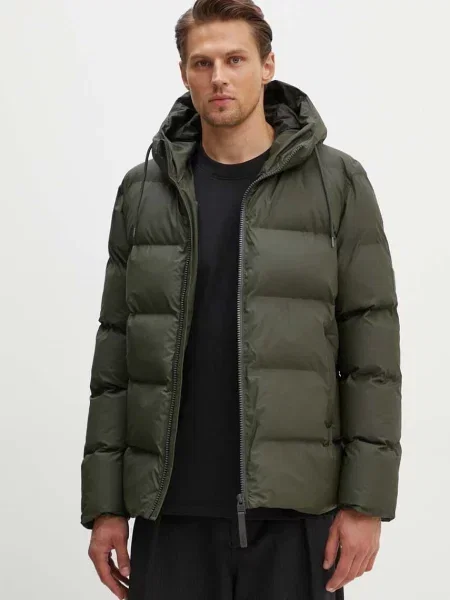 Kurtka zimowa Rains zielona