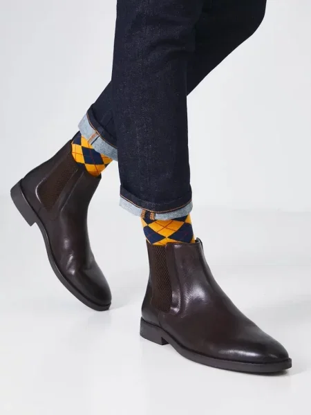 Шкіряні туфлі Medicine коричневий