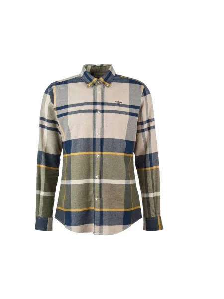 Barbour Koszula Iceloch Tailored Fit zielony