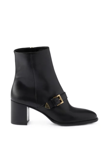 Botine Prada din piele negru