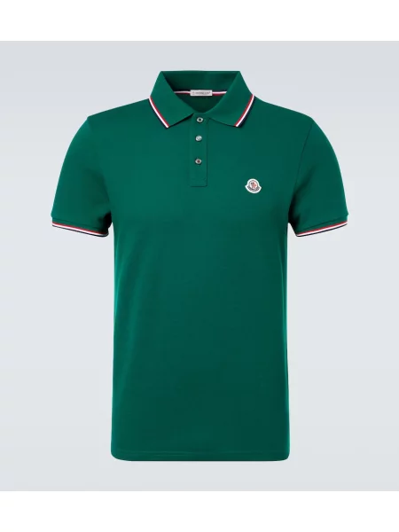 Polo Moncler verde