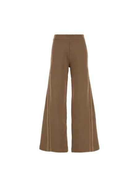 Spodnie Max Mara brązowe