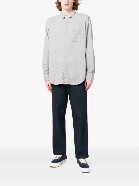 Cămașă Engineered Garments cu imagine cu model paisley gri