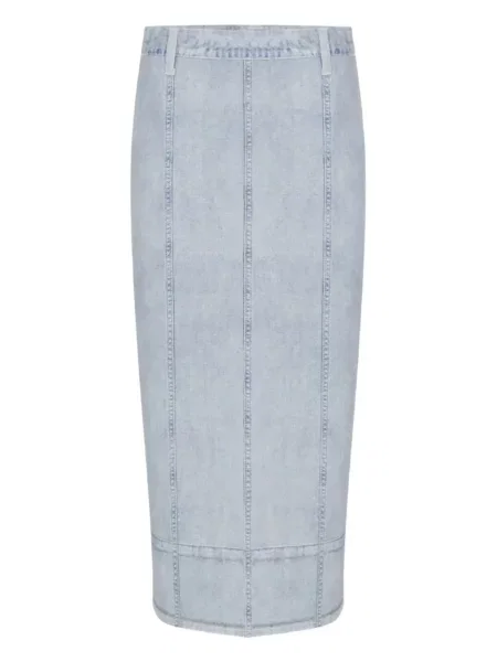 Fustă din denim Rag & Bone albastru