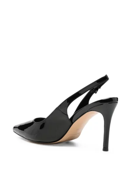 Pantofi cu toc Sergio Moretti Firenze slingback negru