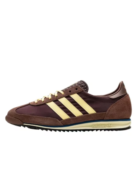 Sneakers adidas SL 72 Og W Maroon/ Almond Yellow/ Preloved Brown EUR 42 brązowe