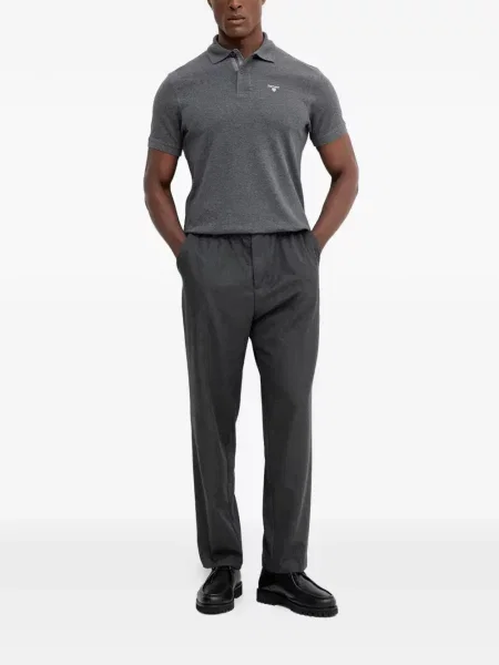 Polo Barbour με κέντημα γκρι
