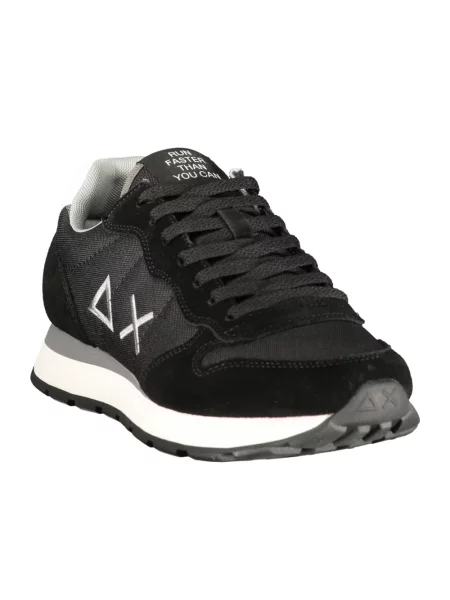 Sneakersy Sun68 skórzane czarne