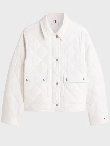Утеплена куртка Tommy Hilfiger біла