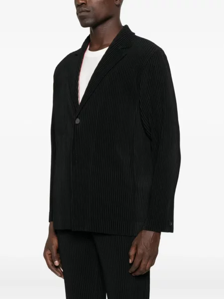 Плисиран блейзър Homme Plissé Issey Miyake черно
