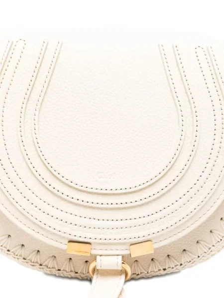 Geanta crossbody Chloé alb
