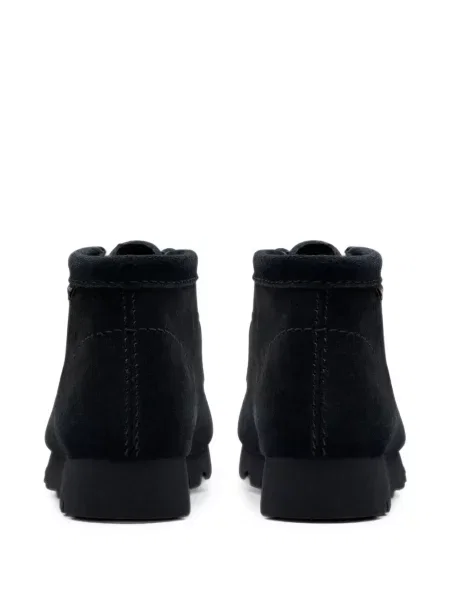 Botine Clarks din piele de căprioară negru