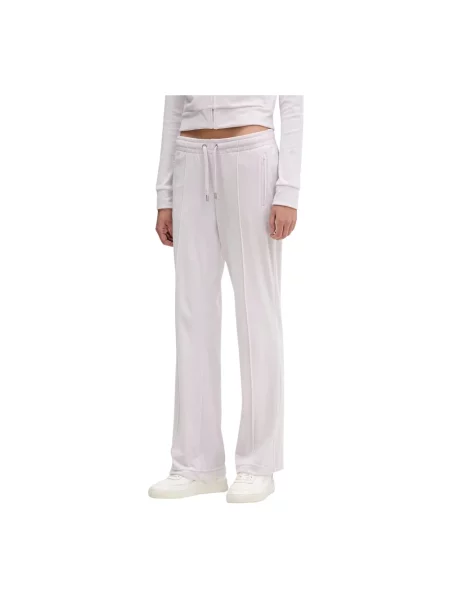 Spodnie dresowe Juicy Couture białe