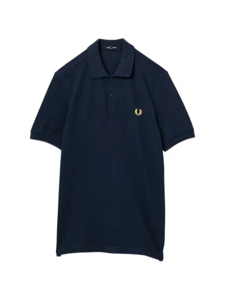 Tricou polo Fred Perry cu broderie albastru