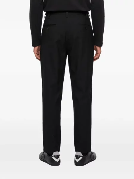 Pantaloni cargo Yohji Yamamoto cu cordon negru