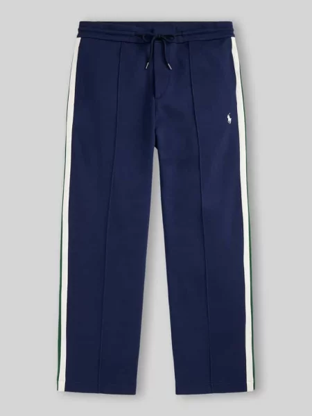 Polo Ralph Lauren spodnie dresowe z bawełną niebieskie