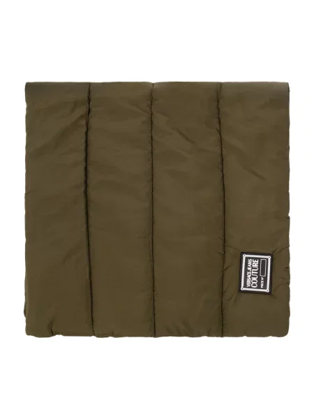 Szal Versace Jeans Couture z autografem zielona