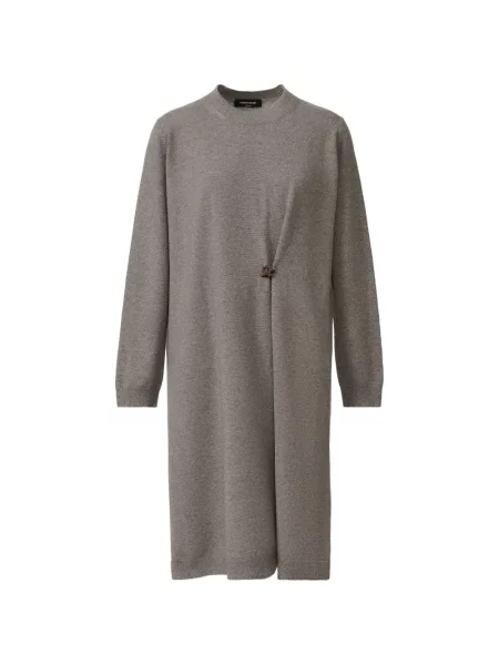 Rochie midi Fabiana Filippi gri
