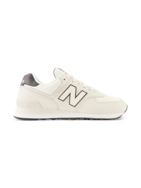 Sneakerși New Balance 574 cu autograf albastru