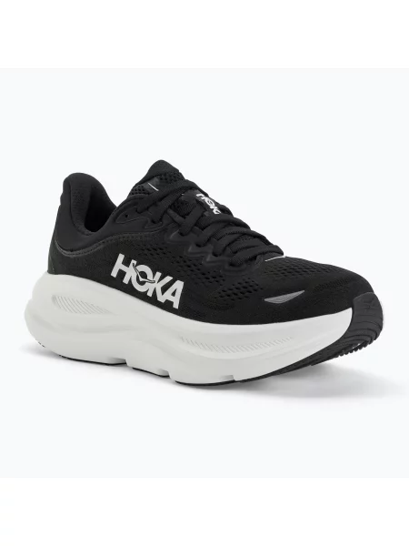 Încălțăminte de alergare pentru femei HOKA Bondi 9 black/white alb