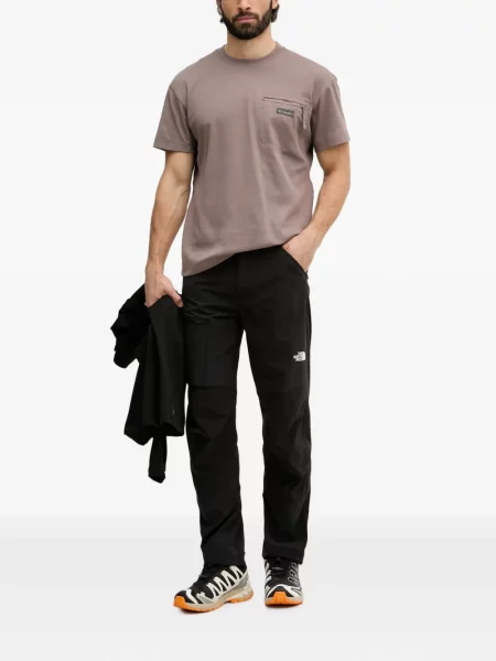Pantaloni The North Face cu imagine negru