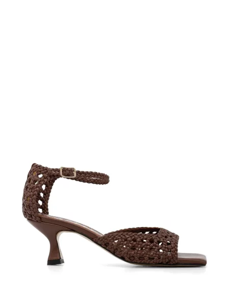 Sandale Souliers Martinez din piele maro