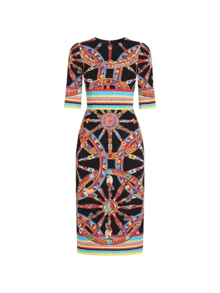 Rochie Dolce & Gabbana cu imagine negru