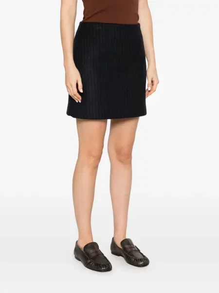 Fusta mini A.p.c. de lână albastru