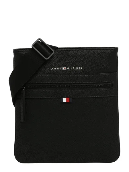 Geantă crossover Tommy Hilfiger Essential Pu Crossover negru