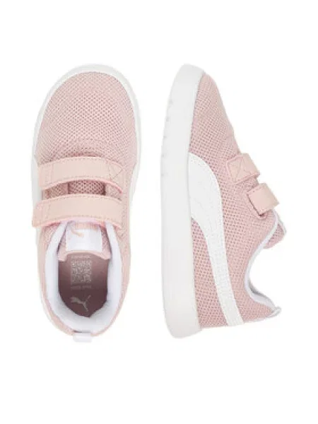 Sneakersy Puma EO-COURTFLEX V3 MESH INF ružová