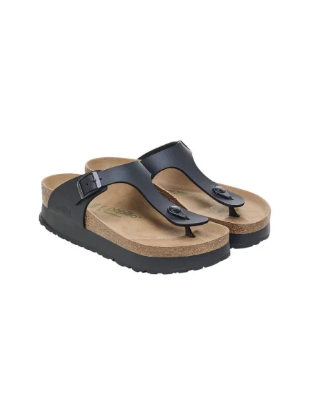 BIRKENSTOCK Flip-flops Gizeh Flex' negru