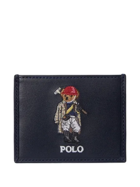 Μικρός πλεκτά σορτς Polo Ralph Lauren με κέντημα λευκό