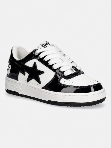 A Bathing Ape STA #1 sneakers pentru femei din piele negru
