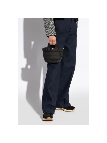 Torebka Moncler pikowana czarna