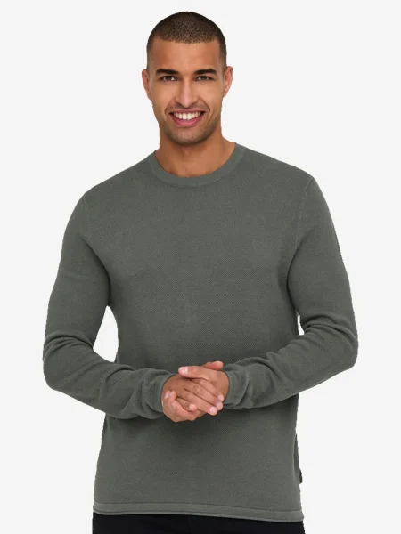 Only & Sons Pulover Felix' gri