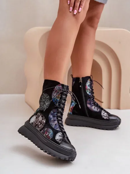 Pantofi Maciejka negru