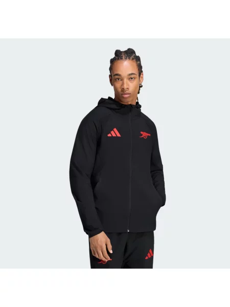 Větrovka Arsenal FC Tiro Travel černá