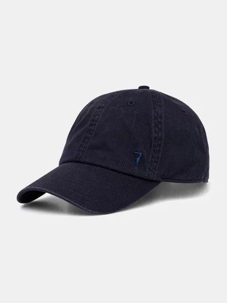 Шапка с козирка Trussardi тъмносиньо