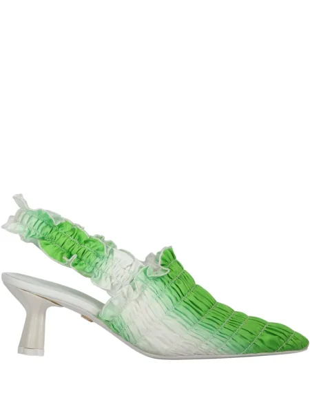 Pantofi cu toc Amy Crookes cu gradient verde