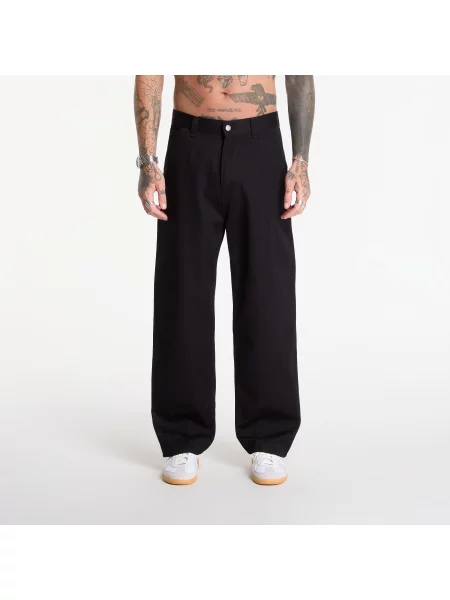 Džíny Carhartt WIP OG Single Knee Pant Black Rinsed XL černé